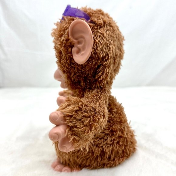 Hasbro FurReal Friends Baby Cuddles Giggly Monkey 2013 8" Toy Tested & Works - Picture 6 of 10